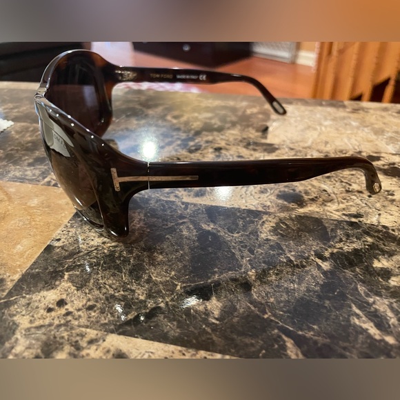 Tom Ford Tatiana TF63 Havana Sunglasses - Picture 14 of 16